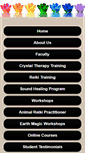 Mobile Screenshot of internationalcollegeofenergyhealing.com